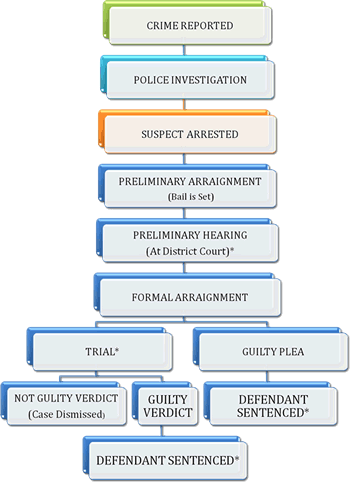 PROGRESS OF A CRIMINAL CASE