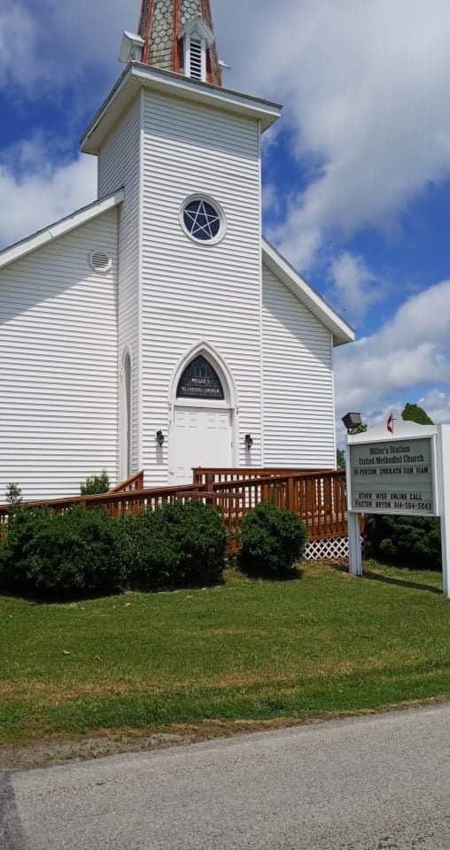 Polling Location for Rockdale Township - Miller Station United Methodist Church